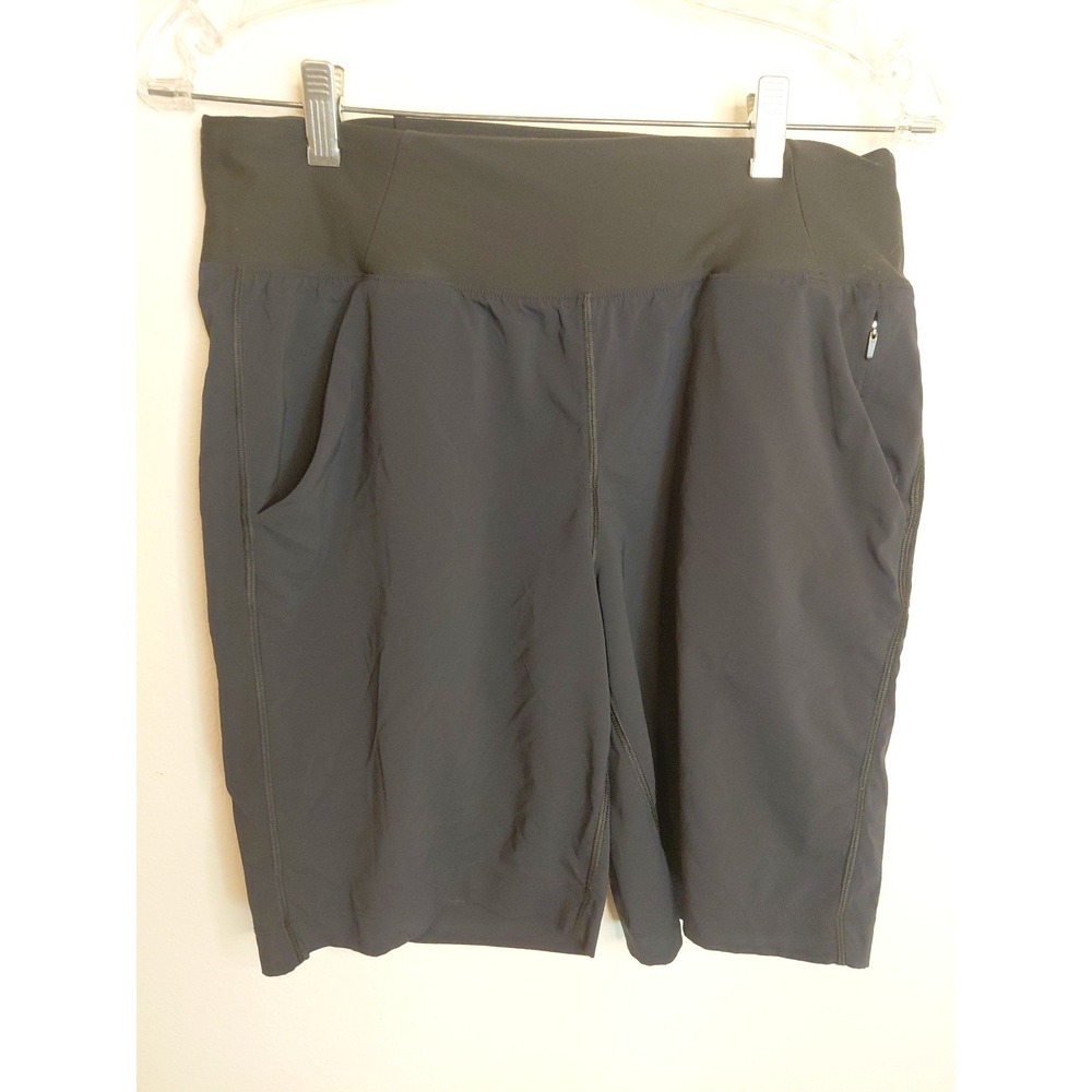 Prana Stretch Nylon Shorts Men's Medium Black 9" Inseam‎ RN124977 Style 1971231